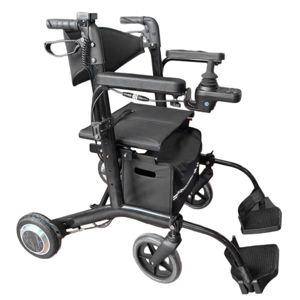 Elektrischer Rollstuhl AT52334 – mit integrierter Rollator-Funktion