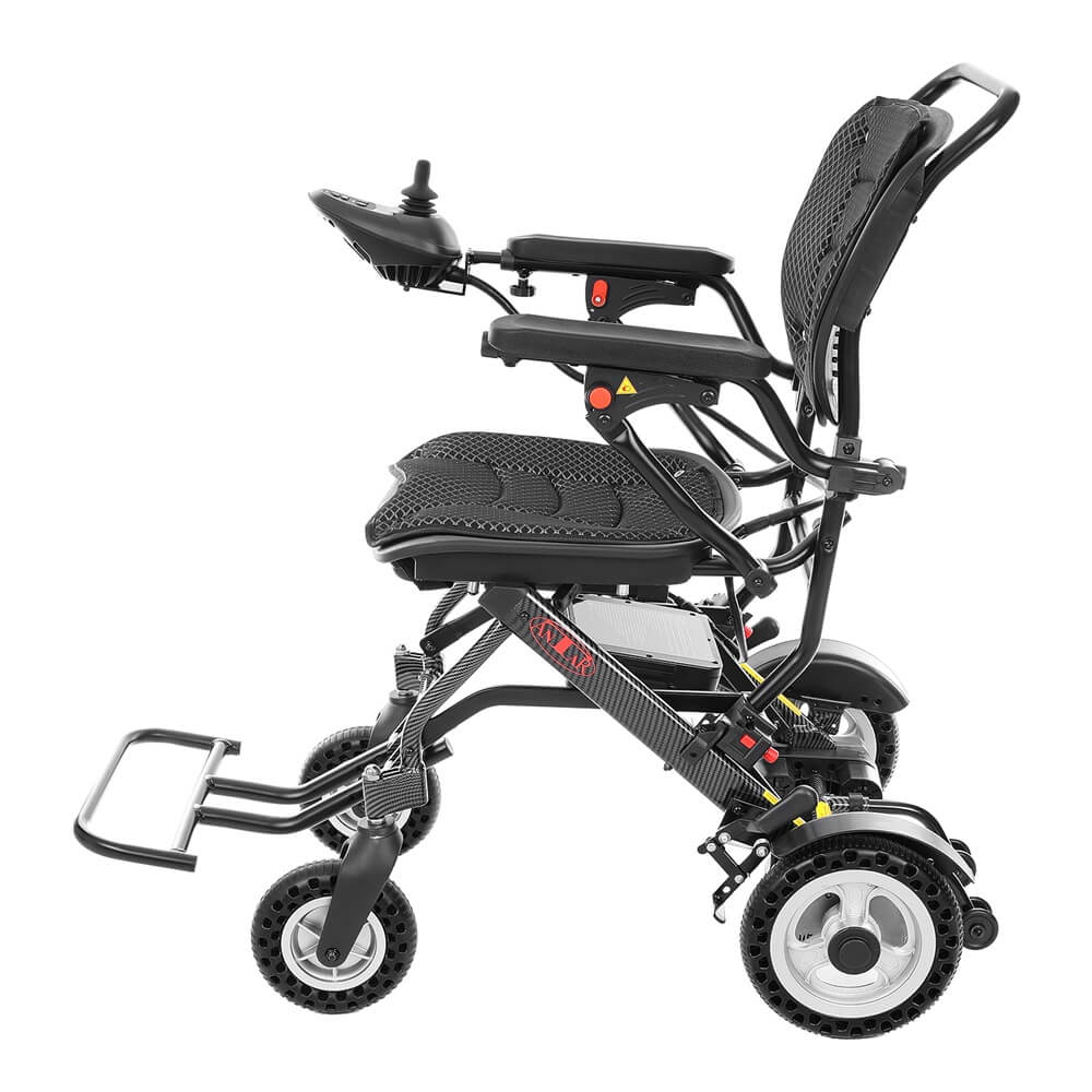 Carbon-Elektrorollstuhl, extra leicht & faltbar (13.4kg ) - AT52326