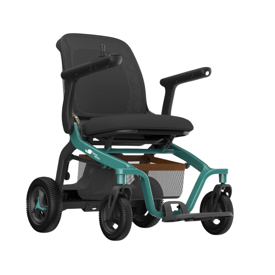 Elektrorollstuhl E40 Indoor faltbar – nur 25 kg | bis 150 kg