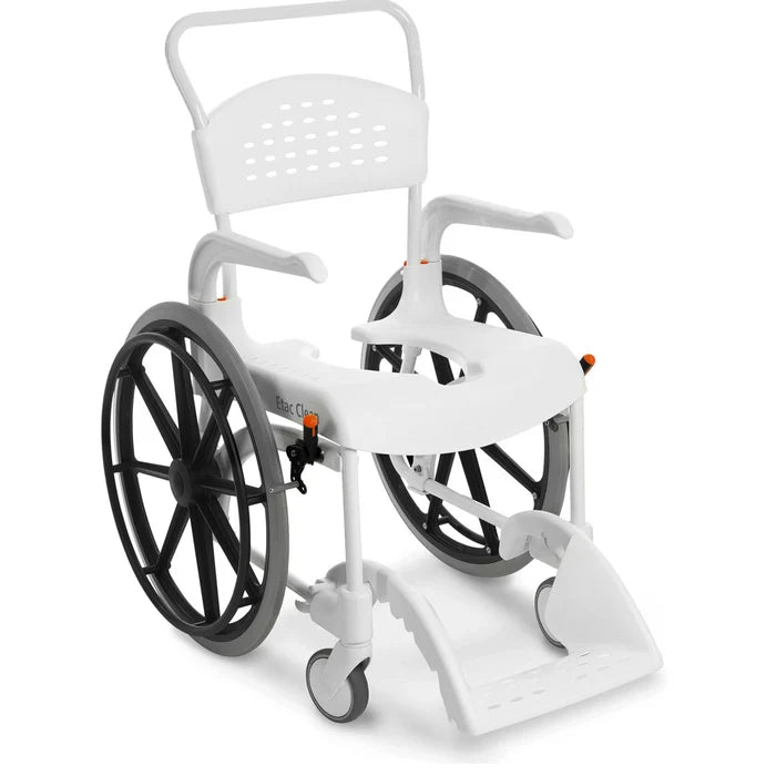 Etac CLEAN Dusch- und Toilettenrollstuhl 24" Räder
