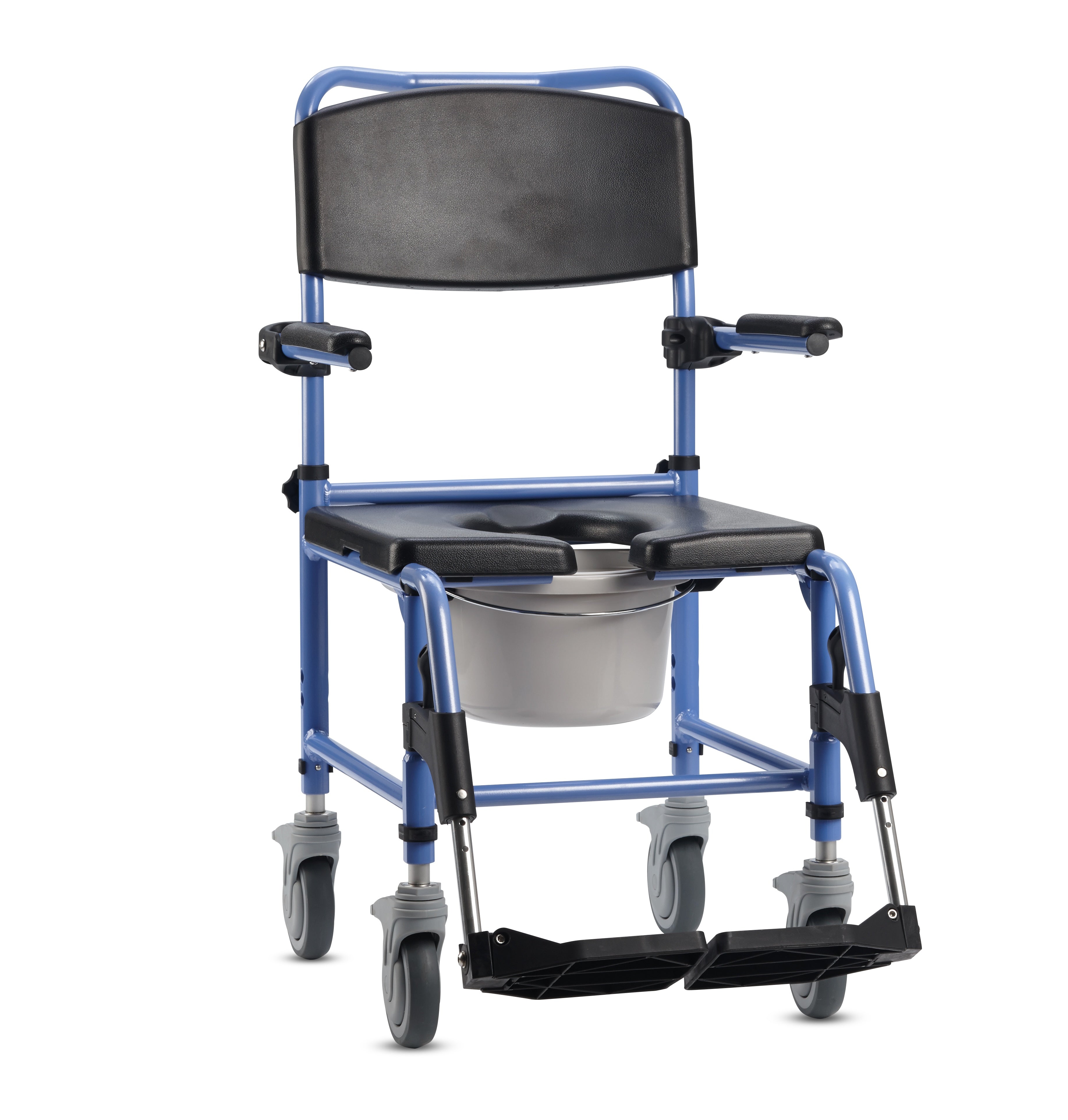 TS-Aqua 5" Dusch- & Toilettenrollstuhl – mobil & hygienisch | Bischoff & Bischoff