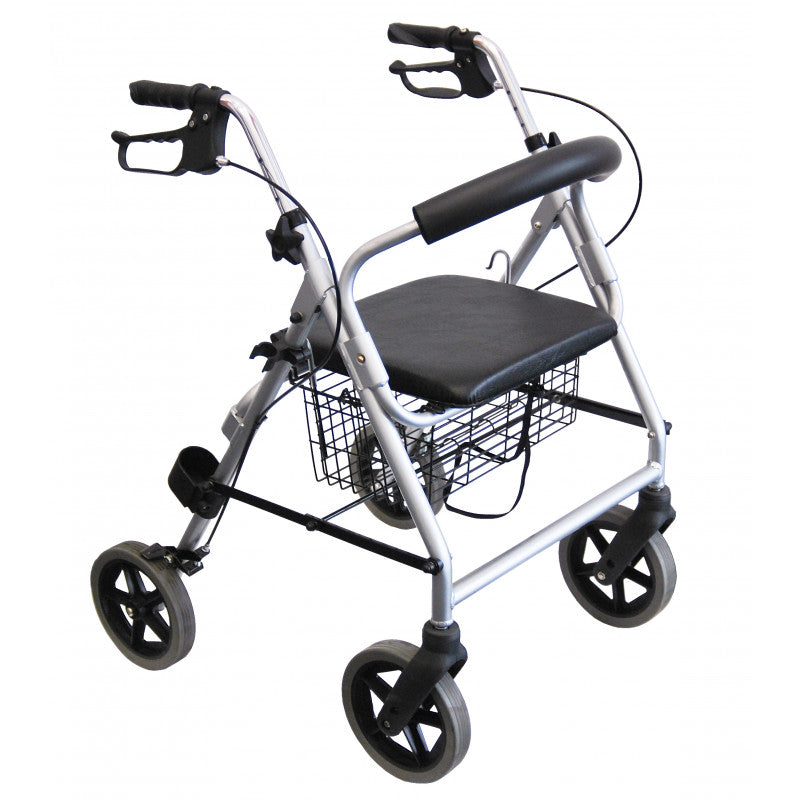 Trendmobil Rollator (nur 6,7 kg) - inkl. Korb und Stockhalterung