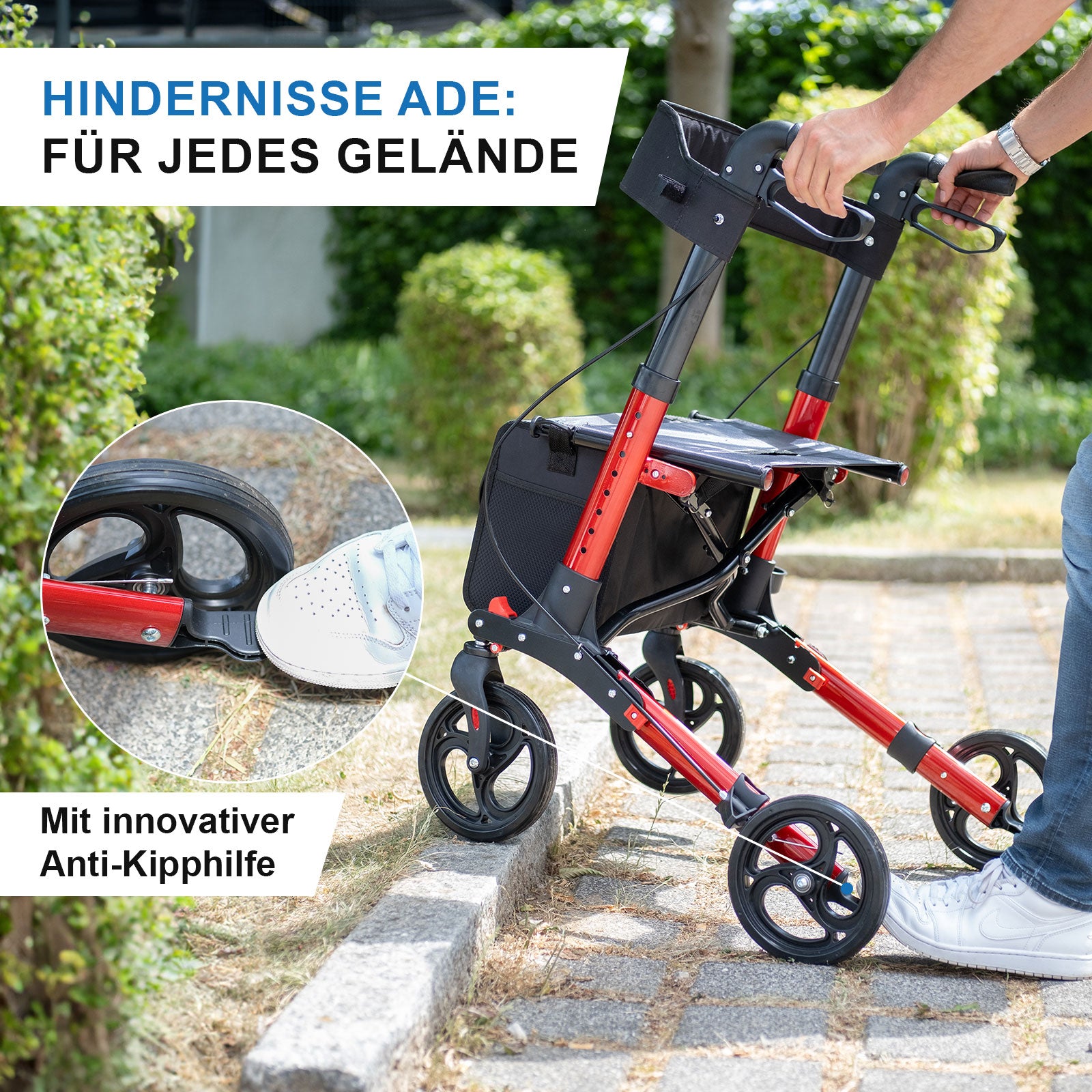 Rollator TABAS Mobility - Leichter Reiserollator