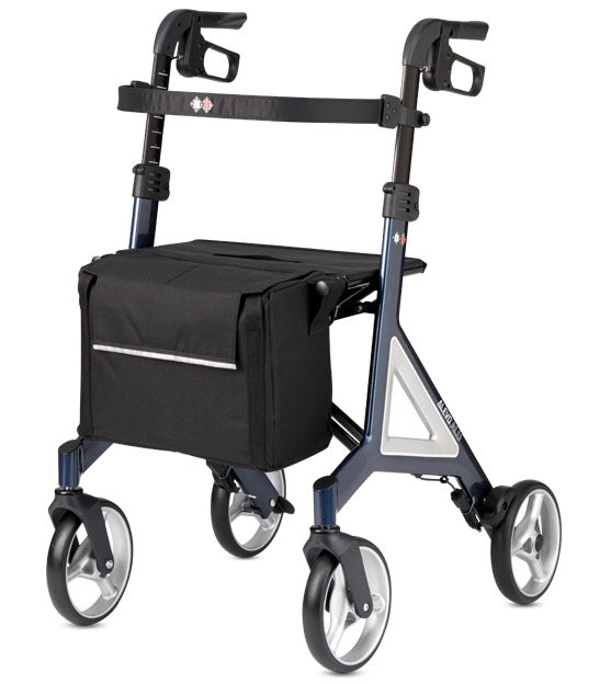 Leichtgewichtrollator Alevo Alu - Design by Porsche Design Studio x Bischoff & Bischoff