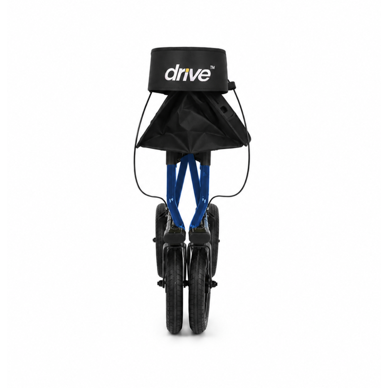 Outdoor Rollator Torro – Incl. Basket, Cane Holder & Backrest | Drive Medical