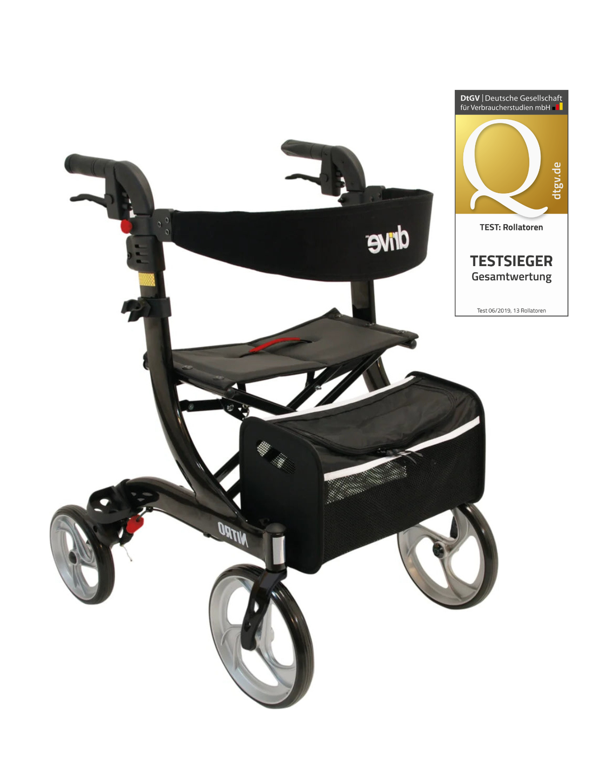 nitro leicht rollator premium