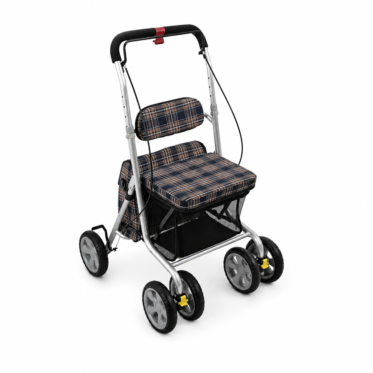 TABAS Shopper with Seat & Large Bag - up to 100 kg | Foldable & Stable