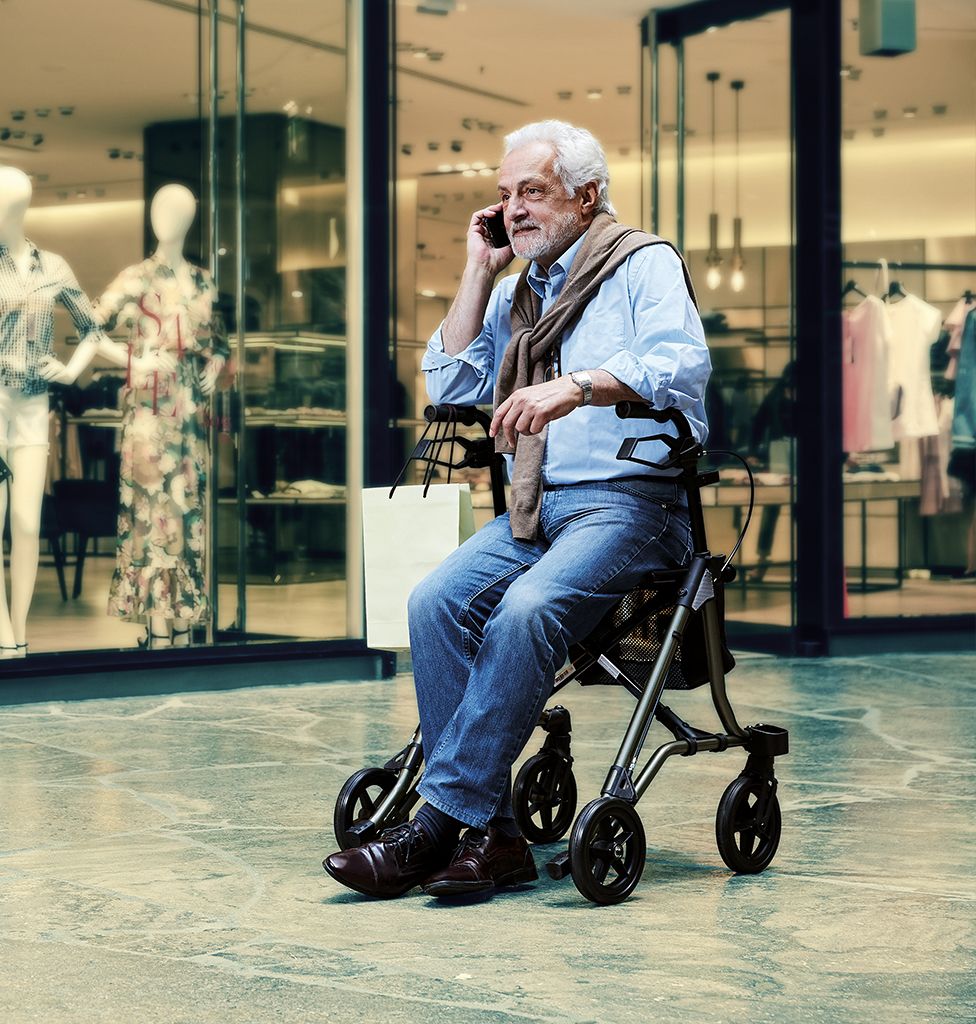 TAiMA M-GT, S-GT Leichtgewicht-Rollator – nur 5,5 kg, stabil & wendig