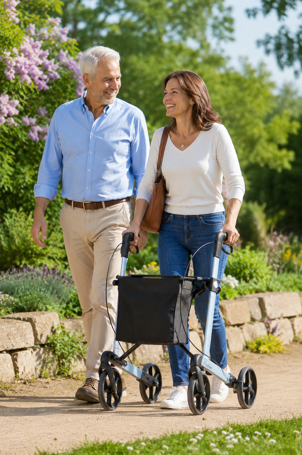 Vital Classic Rollator - faltbar und praktisch
