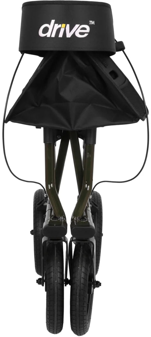 Outdoor Rollator Torro – inkl. Korb, Stockhalter & Rückengurt | Drive Medical