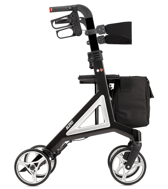 Carbon Rollator ALEVO – ultraleicht 6,0 kg | Premium Design