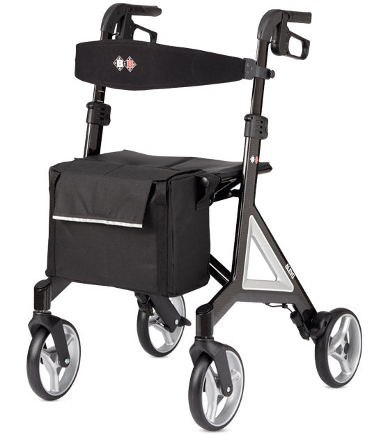 Carbon Rollator ALEVO – ultraleicht 6,0 kg | Premium Design