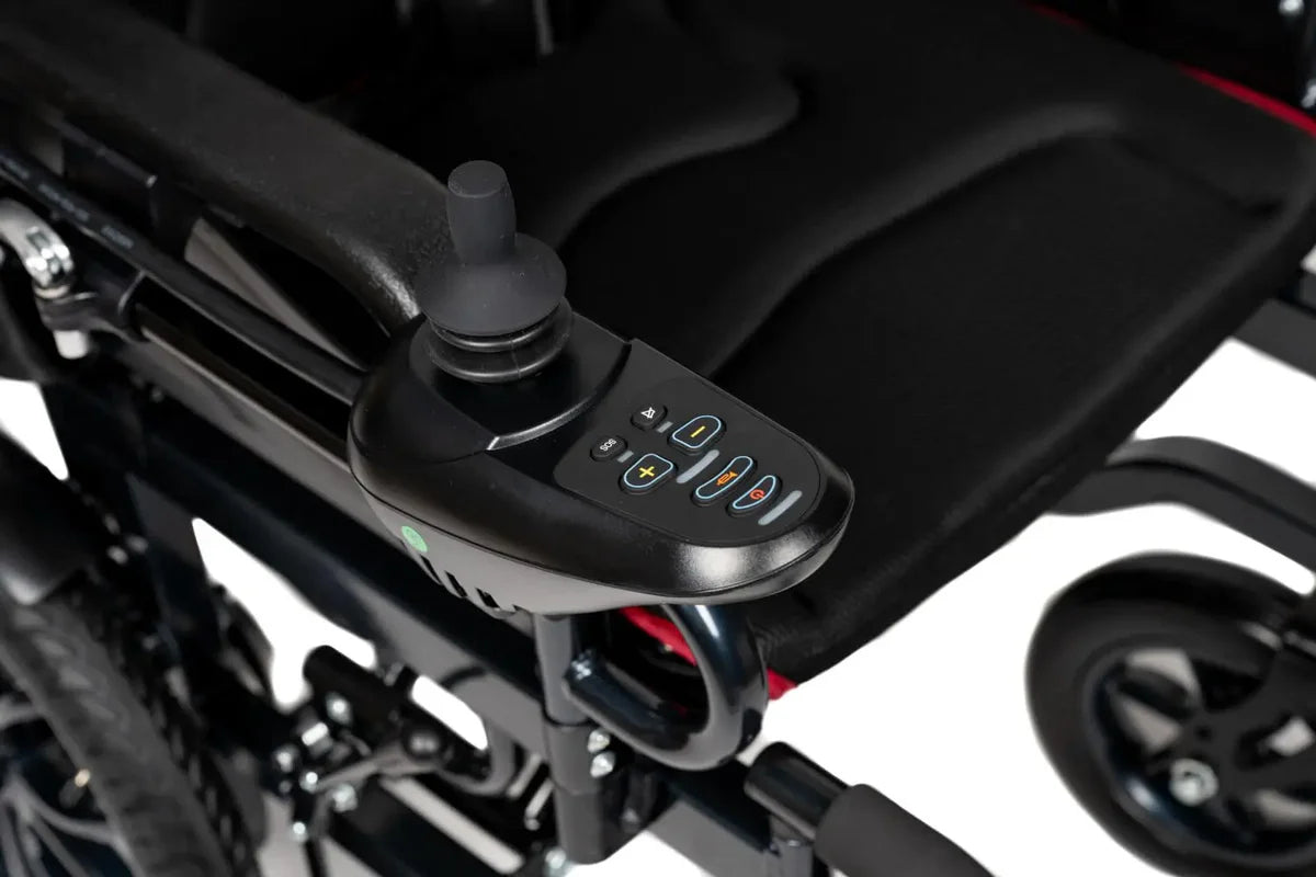 Antar elektrischer Rollstuhl, faltbar - AT52332