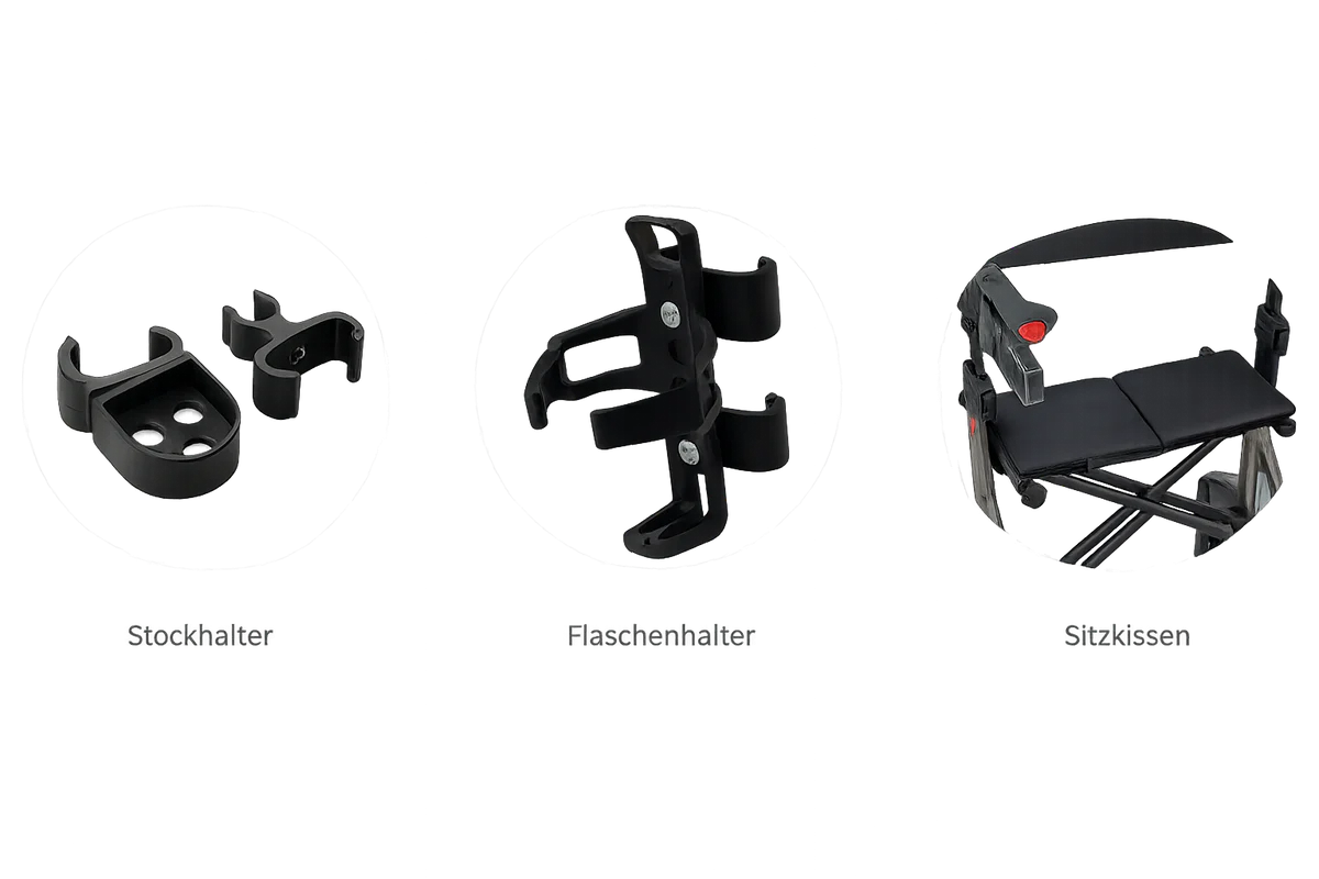Carbon Rollator ALEVO – ultraleicht 6,0 kg | Premium Design