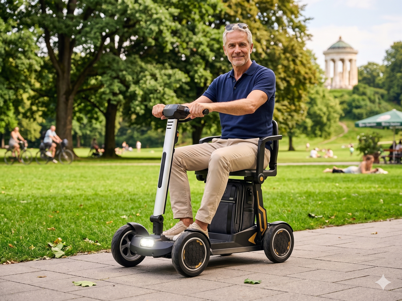 Elektromobil 2x250W faltbar & leicht (nur 18.6kg) – AT52339