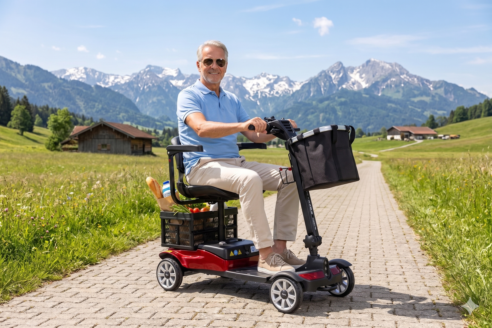 Elektromobil Scooter faltbar 250W AT52340