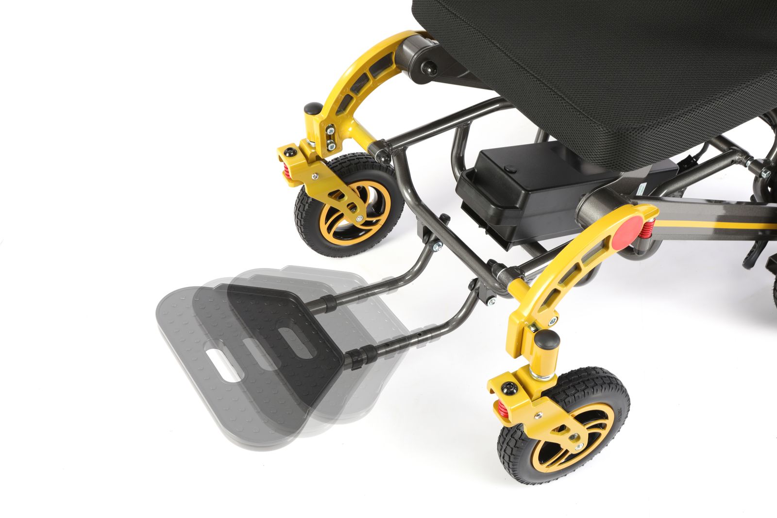 Elektrorollstuhl AT52337 - faltbar & leicht 2x250W