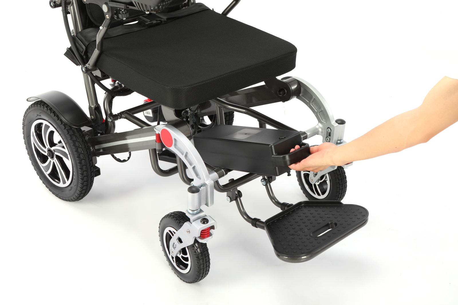 Elektrorollstuhl AT52337 - faltbar & leicht 2x250W