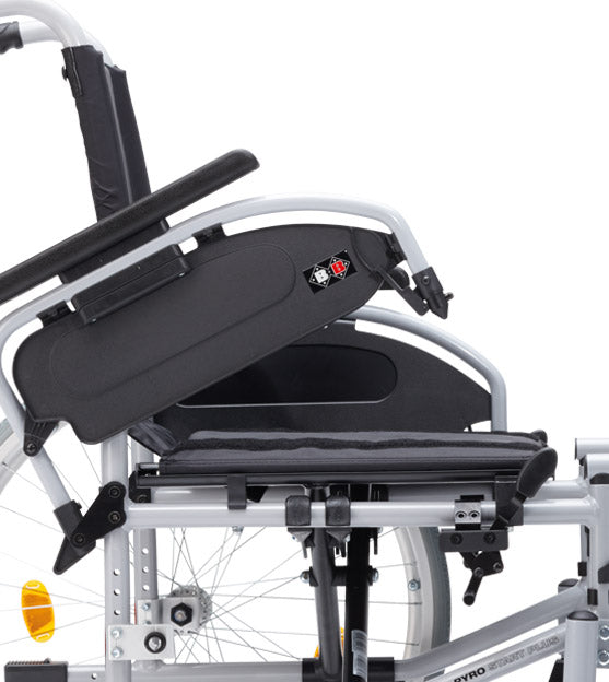 Leichtgewichtrollstuhl Pyro Start Plus (nur 14,3 kg) - Bischoff & Bischoff