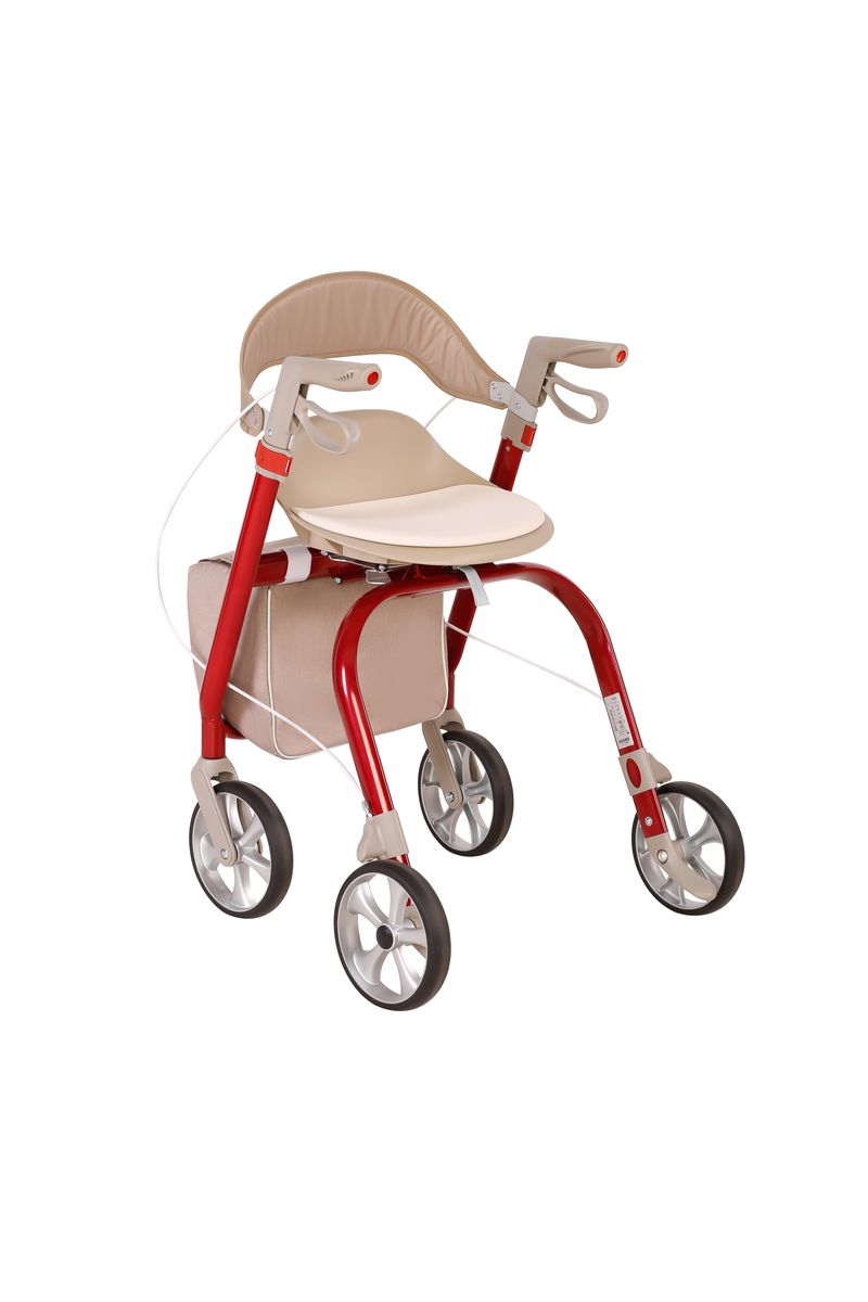 Rollator (Aluminium) AT51139 - leicht faltbar 8,5 kg
