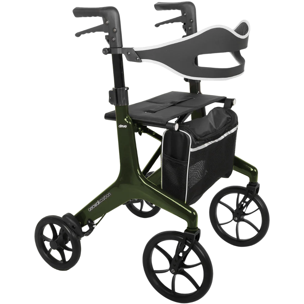 Carbon-Rollator AeroWalk – extra leicht 4,6 kg | Drive Medical