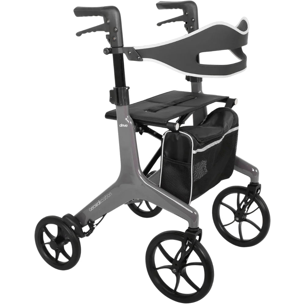 Carbon-Rollator AeroWalk – extra leicht 4,6 kg | Drive Medical