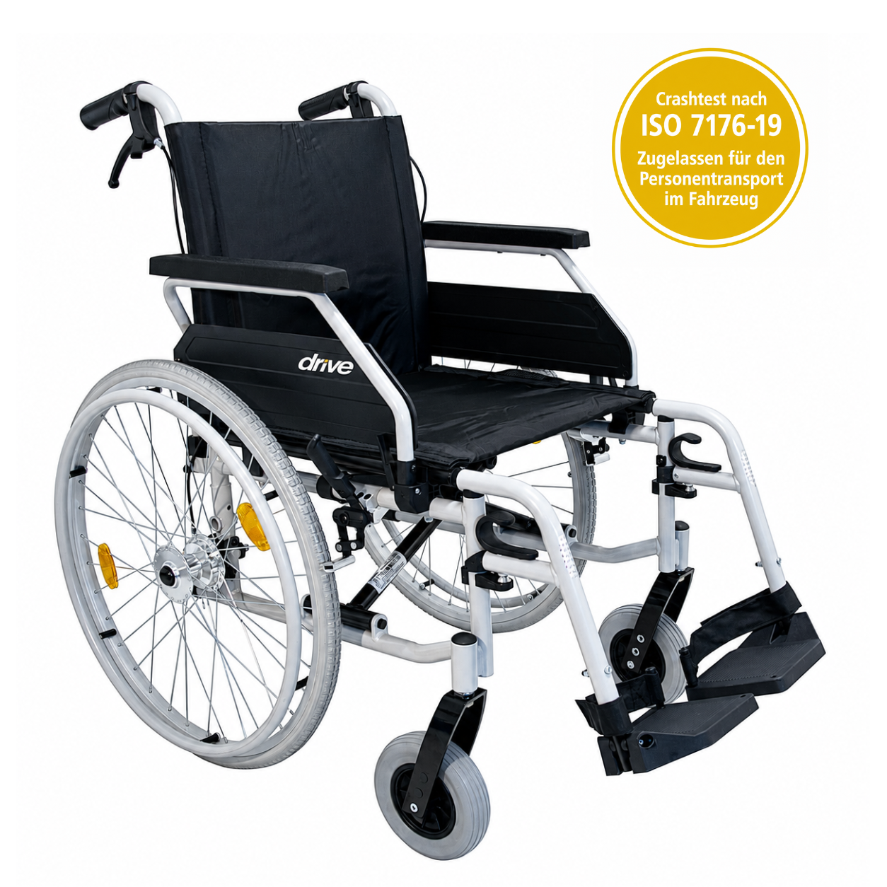 Fauteuil roulant standard Ecotec 2G – Fauteuil roulant léger | Drive Medical