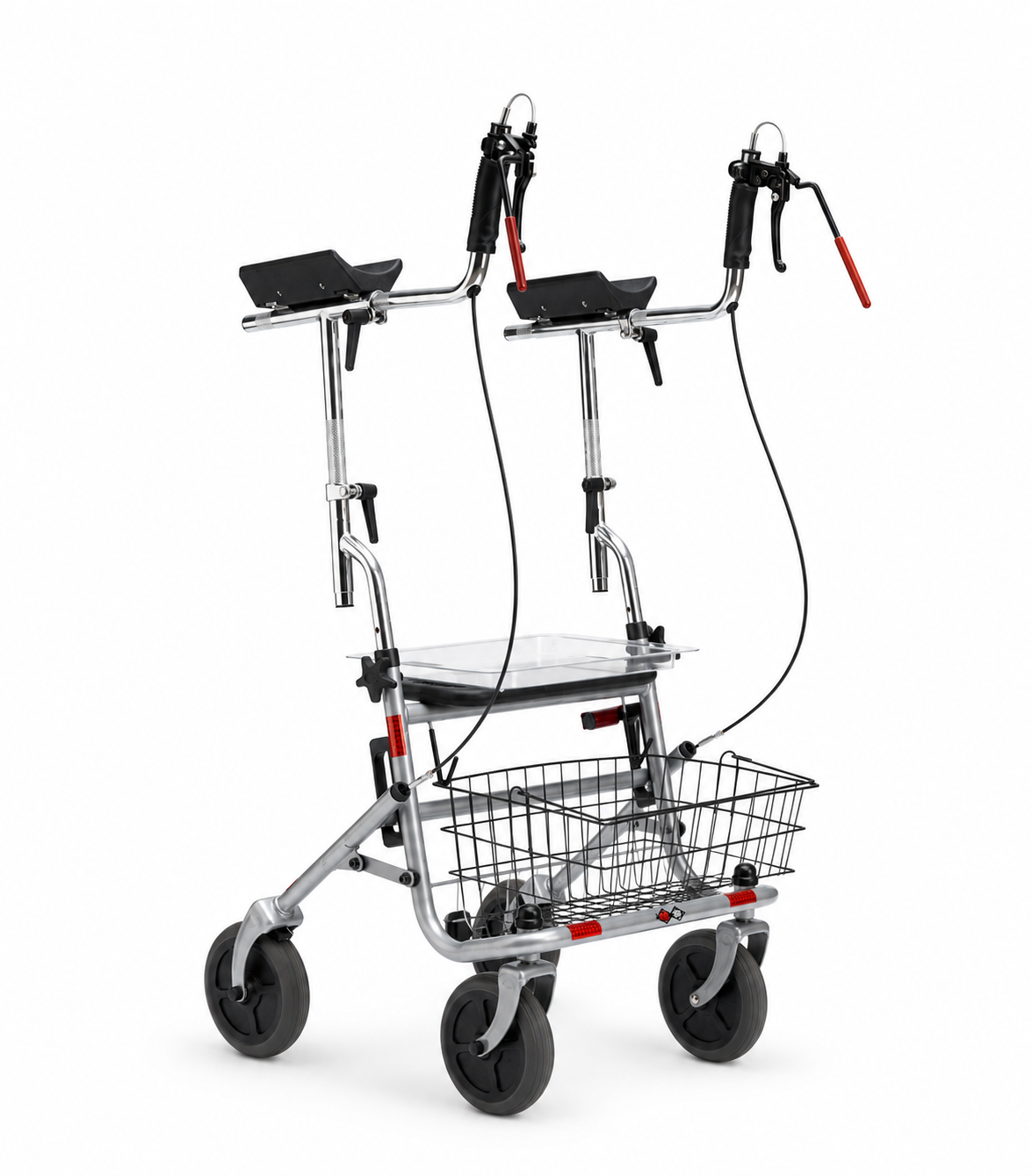 Arthritis Rollator SENIO SRL with forearm rests | foldable & joint-friendly
