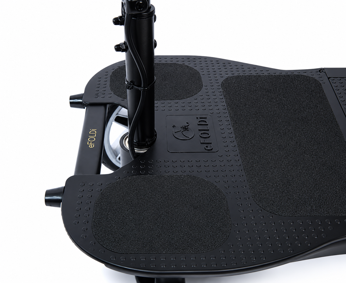 Elektroscooter eFOLDI Compass, leicht (13kg) faltbar & flugtauglich