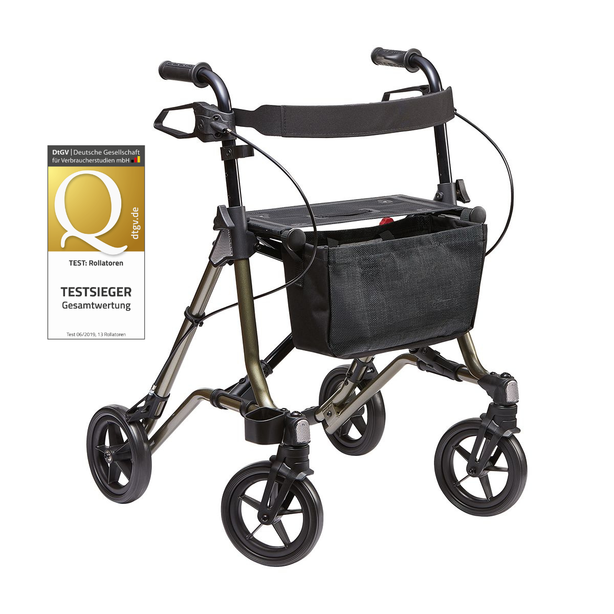 TAiMA M-GT, S-GT déambulateur léger – seulement 5,5 kg, stable et maniable